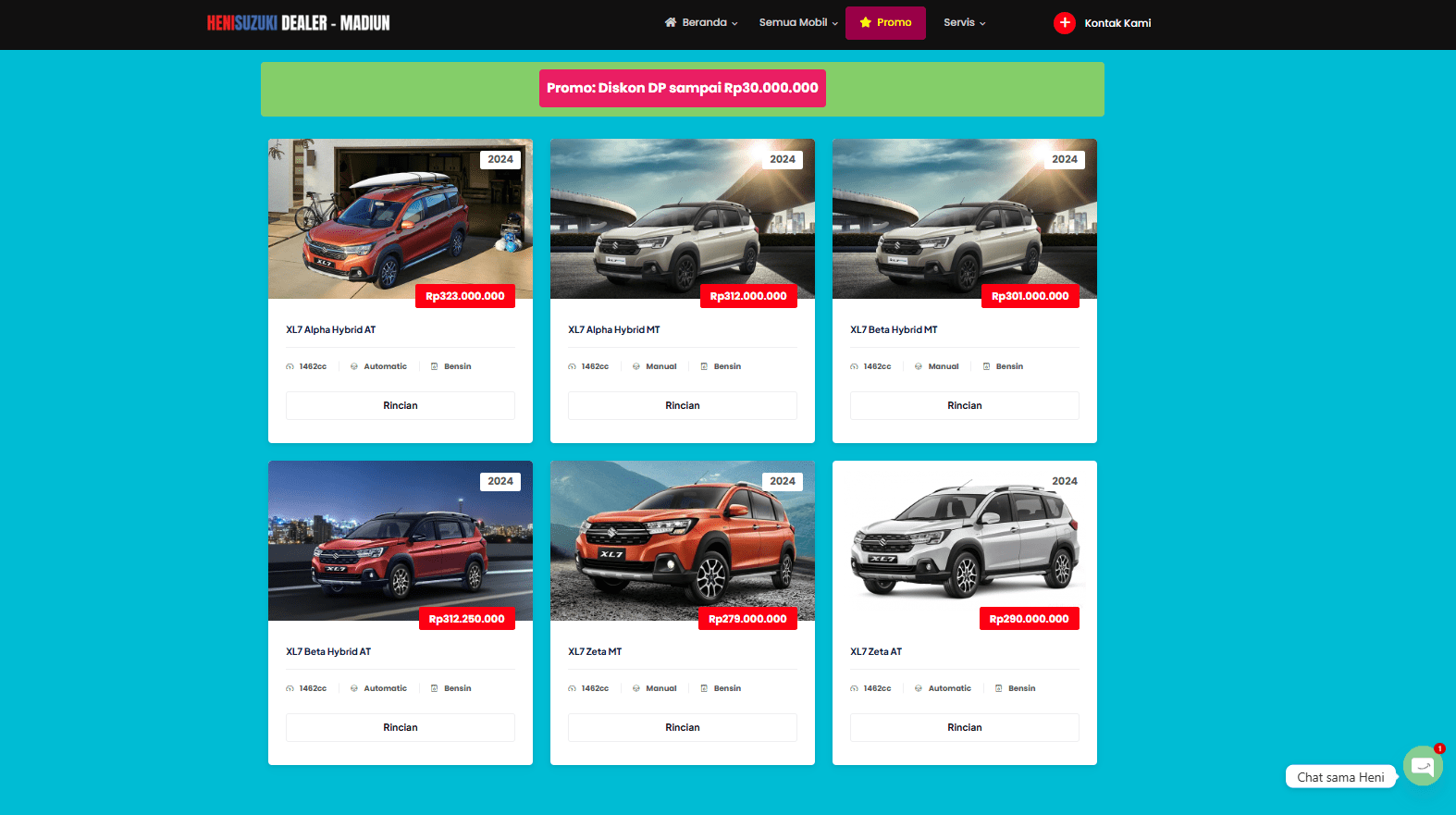 Auto Dealership Website